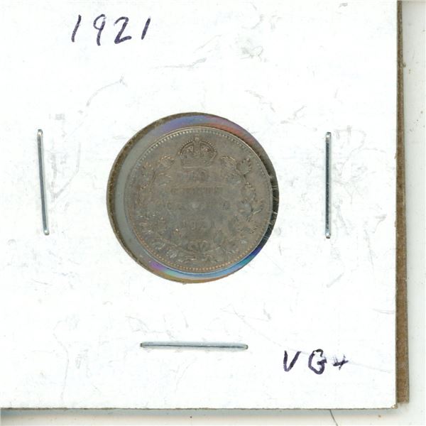 1921 Canadian Ten Cents