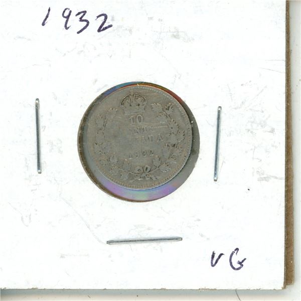 1932 Canadian Ten Cents