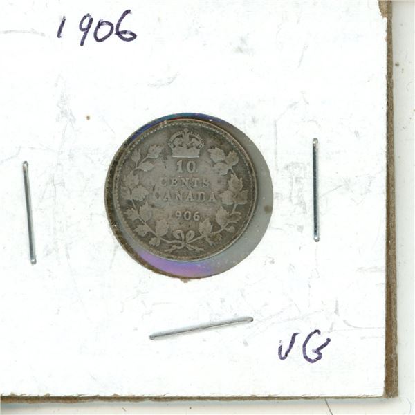 1906 Canadian Ten Cents