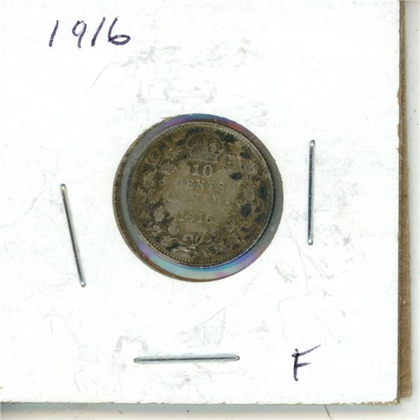 1916 Canadian Ten Cents