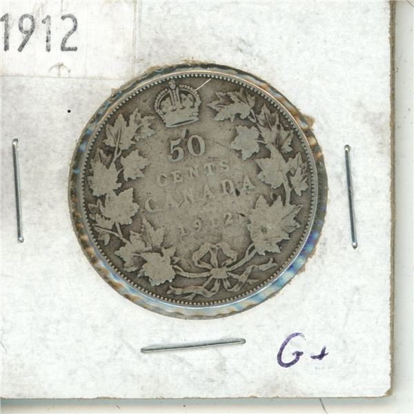 1912 Canadian Fifty Cents