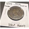Image 5 : 1856 Nova Scotia Half Penny Token