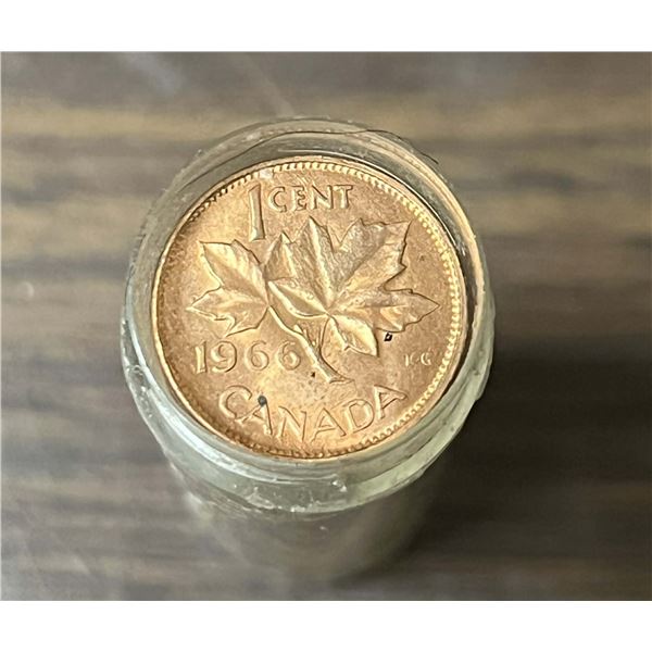 1966 Canadian One Cent Collection