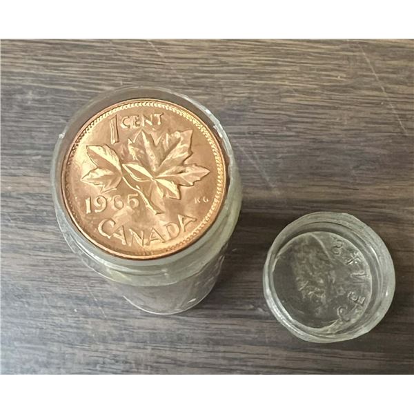 1965 Canadian One Cent Collection