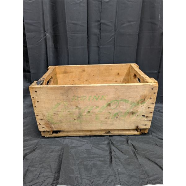 Vintage Wood Coca Cola Crate (10"x12"x20")