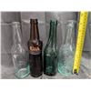 Image 2 : (4) Vintage Pop Bottles (Orange Crush, Riddle Brew, And etc.)