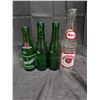 Image 1 : (4) Vintage Pop Bottles (Schweppes, Drewrys, MacDonalds, Etc.)