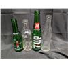 Image 1 : (4) Vintage Pop Bottles (7-UP, Drewrys, Orange Crush, Whistle)