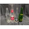 Image 1 : (4) Vintage Pop Bottles (Squirt, Gold Seal. Stubby Cola, Mission)