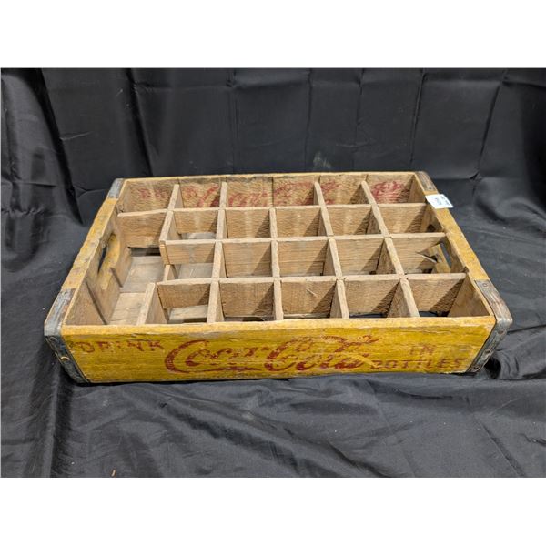 Vintage Wood Coca-Cola Pop Crate