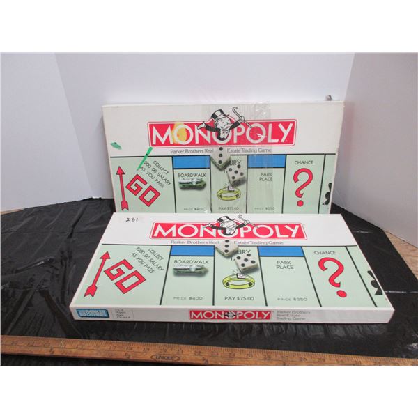 2 Monopoly Board Games, Looks Complete
