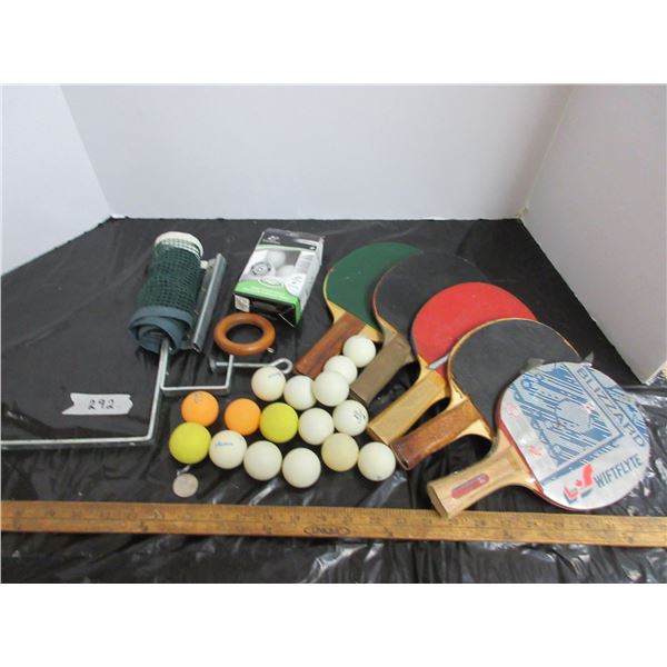 Table Tennis, Racquets and etc.