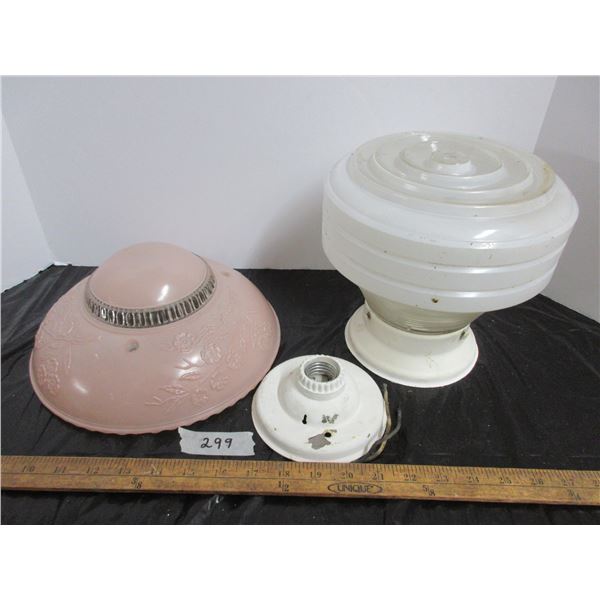 3 ceiling light fixtures