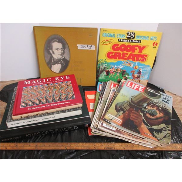 Box of Books, Magazines and Records