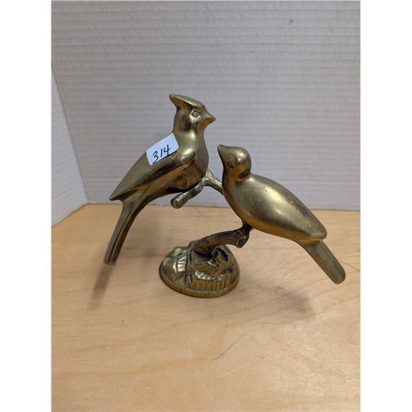 Brass Birds Decor