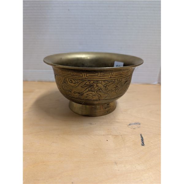 Brass Bowl Decor