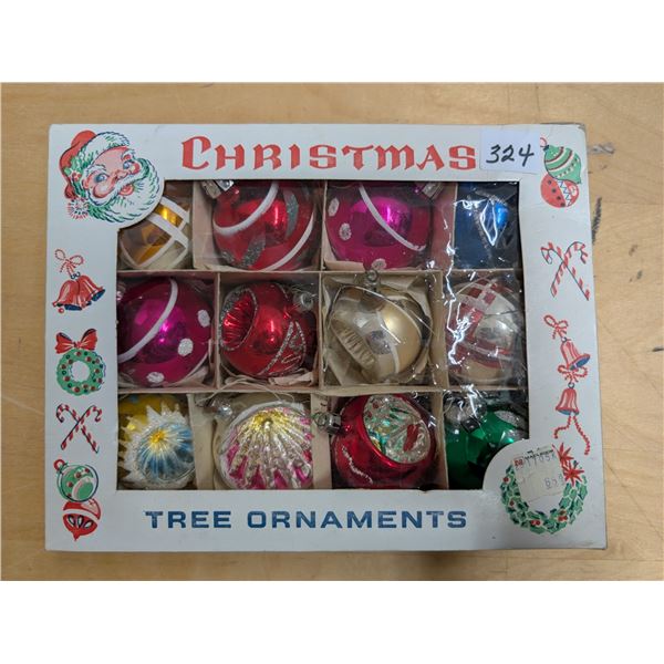 lot of Vintage Christmas Ornaments