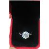 Image 2 : #357-3.00 CT GRA CERTIFIED ROUND BRILLIANT CUT MOISSANITE STONE VVS D COLOR SET IN 6 CLAW HEAD SET I