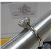 Image 4 : #357-3.00 CT GRA CERTIFIED ROUND BRILLIANT CUT MOISSANITE STONE VVS D COLOR SET IN 6 CLAW HEAD SET I