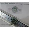 Image 5 : #360-3.00 CT GRA CERTIFIED ROUND BRILLIANT CUT MOISSANITE STONE VVS GREENISH BLUE COLOR WITH 12 ROUN