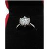 Image 2 : #361-3.00 CT GRA CERTIFIED ROUND BRILLIANT CUT MOISSANITE STONE VVS D COLOR WITH 12 ROUND BRILLIANT 