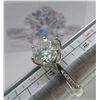 Image 4 : #361-3.00 CT GRA CERTIFIED ROUND BRILLIANT CUT MOISSANITE STONE VVS D COLOR WITH 12 ROUND BRILLIANT 