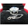 Image 4 : #370-20.00 CT GRA CERTIFIED ROUND BRILLIANT CUT MOISSANITE STONE VVS D COLOR SET IN 6 CLAW HEAD SET 