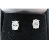Image 3 : #373-1.00 CT TW GRA CERTIFIED OVAL CUT MOISSANITE STONES VVS D COLOR WITH THE MOISSANITE STONES SET 