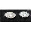 Image 9 : #374-1.00 CT TW GRA CERTIFIED ROUND BRILLIANT CUT MOISSANITE STONES VVS D COLOR WITH 36 ROUND BRILLI