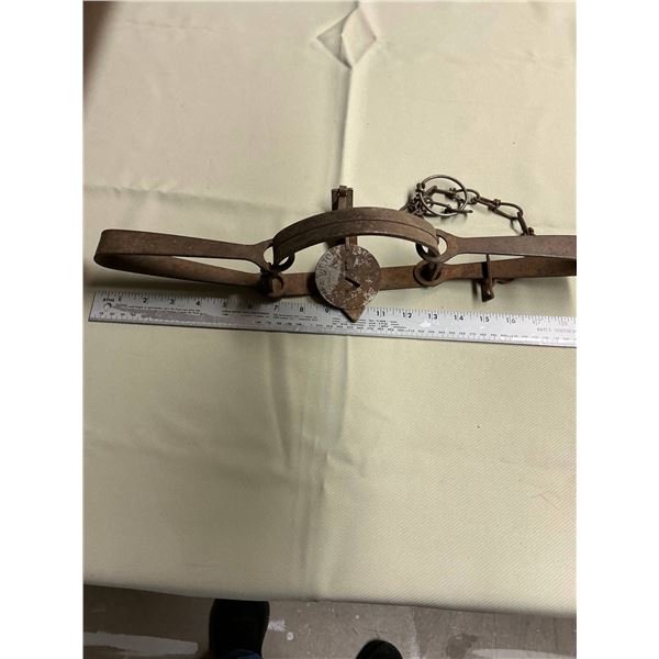 Cast iron trap