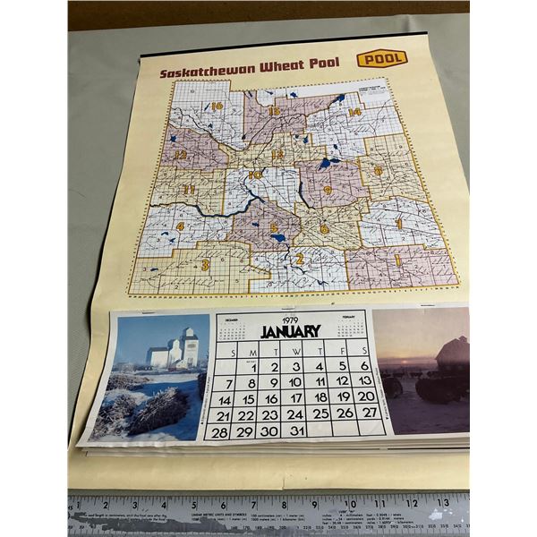 Sask wheat pool 1979 calendar