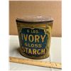 Image 1 : Ivory starch tin