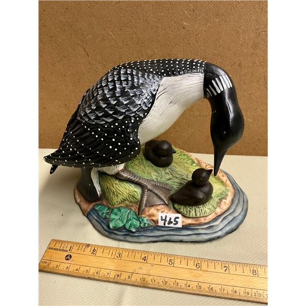 Loon statue