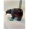 Image 3 : Ironwood Grizzly Bear with Salmon, hand-carved