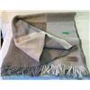 Image 1 : Wool Throw, Blanket. Slightly felted, soft & cozy! 51” x 41”