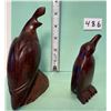 Image 2 : Ironwood Quail, Penguin & Seal carved sculptures (3)