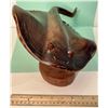 Image 2 : Ironwood Stingray carving on stand. 12” L, 7.5” W, 7” H