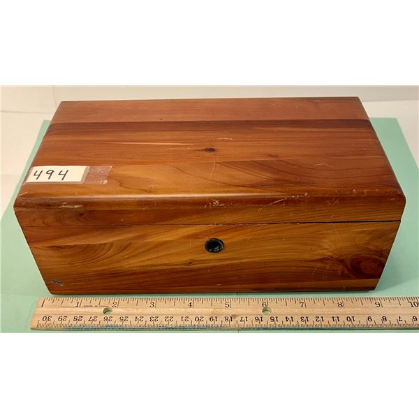 Salesman sample, Lane Love Chest and key, Knechtel Furniture Ltd. Canada.