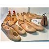 Image 1 : Vintage wooden shoe trees & stretcher. Sizes 7-11. Metal rods/rings.
