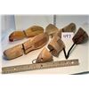 Image 3 : Vintage wooden shoe trees & stretcher. Sizes 7-11. Metal rods/rings.