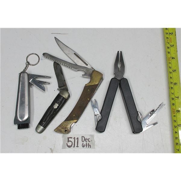 Knife +Multi tools