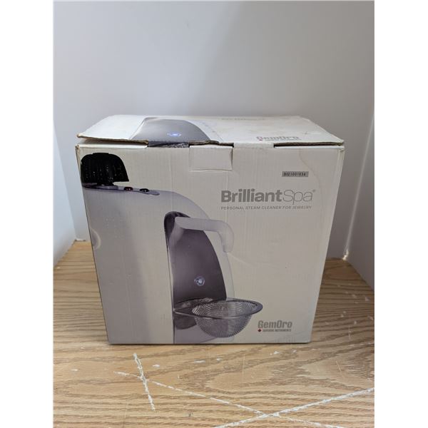 Possible, New in Bix "Brilliant Spa" Steam Jewelry Cleaner