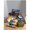 Image 1 : Box of Misc. As Shown (Books, Cameras, Calendars, and etc.)