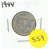 Image 1 : 1944 Canada Silver 25 Cents Coin.