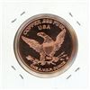 Image 2 : One A.V.D.P Ounce Copper .999 Fine.