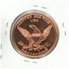 Image 2 : One A.V.D.P Ounce Copper .999 Fine.
