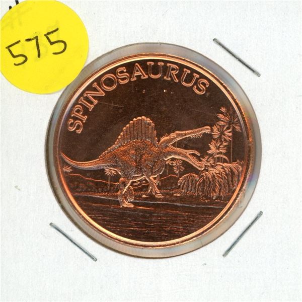 One A.V.D.P Ounce Copper .999 Fine.