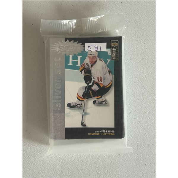 1995 - You Crash The Game - Silver Hockey Card Set