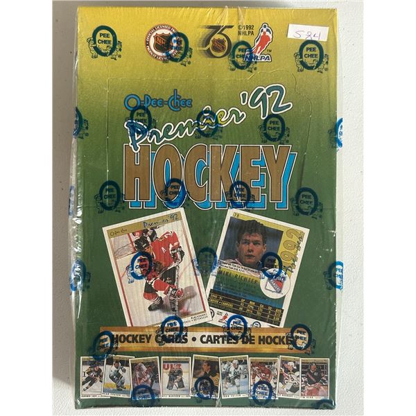 1992 OPC Premier - Factory Sealed Hockey Card Box (36 Packs)