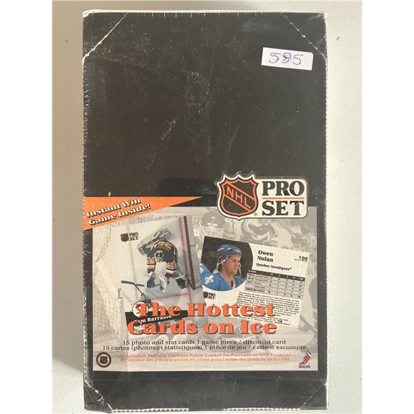 1991-92 Pro-Set - Factory Sealed Hockey Card Box (36 Packs)